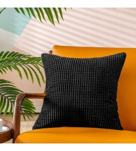 Dark Grey Waffle Pillowcase