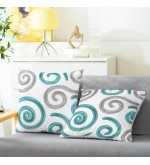 Artistic Swirl Throw Pillow Cover