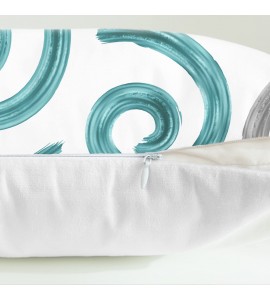Artistic Swirl Throw Pillow Cover