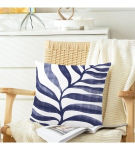 Ink Leaf Shadow Pillowcase