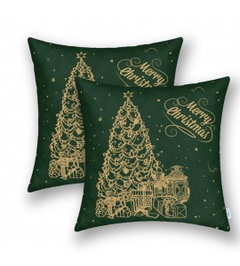 Christmas themed pillowcase