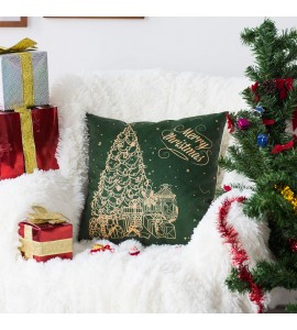 Christmas themed pillowcase