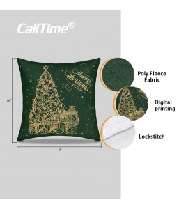 Christmas themed pillowcase