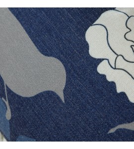 Bird and flower painting pillowcase