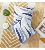 Simple geometric pattern pillow