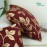 Burgundy Jacquard Pillowcase
