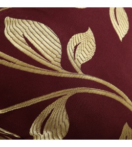 Burgundy Jacquard Pillowcase