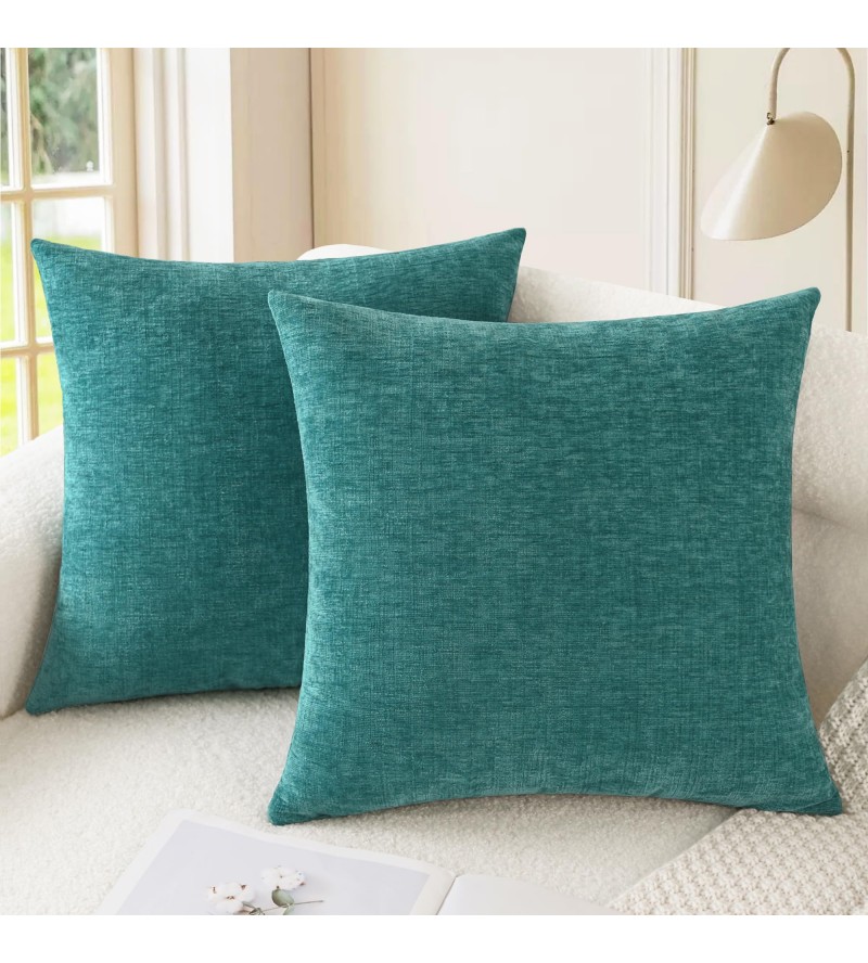 Chenille pillow cover