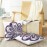 Artistic flower pillowcase