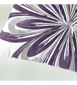 Artistic flower pillowcase