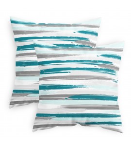Artistic brushstroke pillowcase