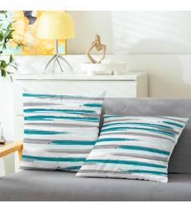 Artistic brushstroke pillowcase