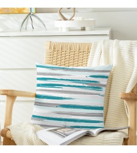 Artistic brushstroke pillowcase