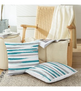 Artistic brushstroke pillowcase