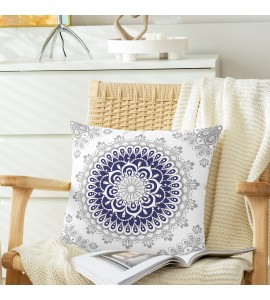 Mandala Flower Pillowcase