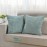 Light blue corduroy pillowcase