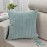 Light blue corduroy pillowcase