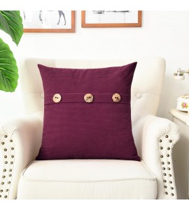 Vintage Button Pillowcase