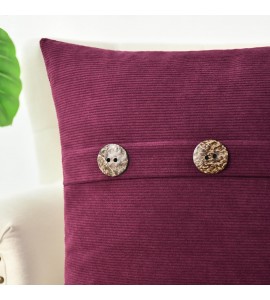 Vintage Button Pillowcase