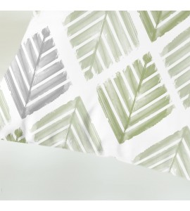 Leaf shadow diamond pillowcase