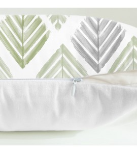 Leaf shadow diamond pillowcase