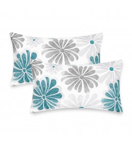 Flower pattern pillowcase