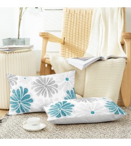 Flower pattern pillowcase