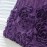 Purple 3D Flower Cluster Pillowcase