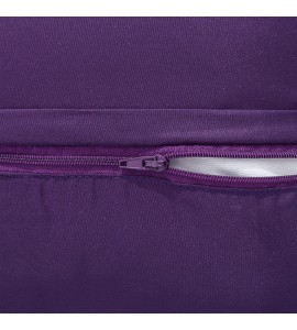 Purple 3D Flower Cluster Pillowcase
