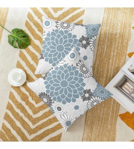Light floral pillowcase
