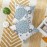 Light floral pillowcase