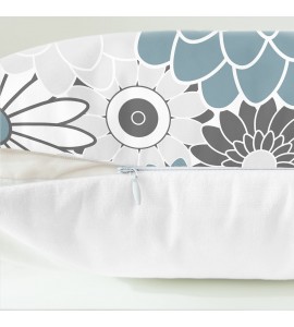 Light floral pillowcase