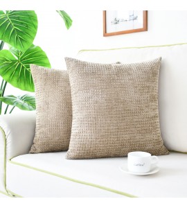 Light brown texture pillowcase