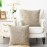 Light brown texture pillowcase