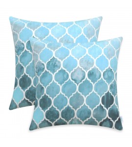 Sea Rhyme Diamond Pattern Pillowcase