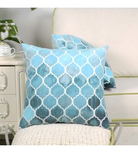 Sea Rhyme Diamond Pattern Pillowcase