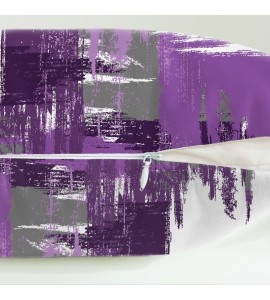 Artistic brushstroke pillowcase