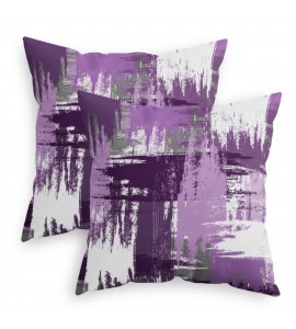 Artistic brushstroke pillowcase