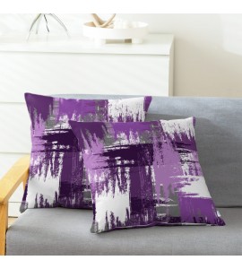 Artistic brushstroke pillowcase