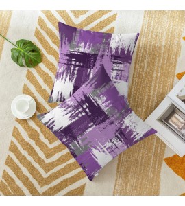 Artistic brushstroke pillowcase