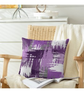 Artistic brushstroke pillowcase