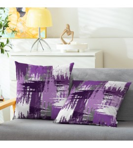 Artistic brushstroke pillowcase